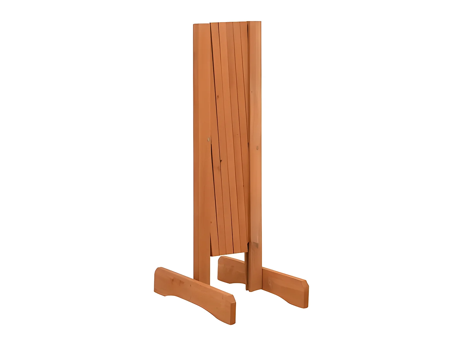 Valla de jardín enrejada madera maciza abeto naranja 120x60 cm