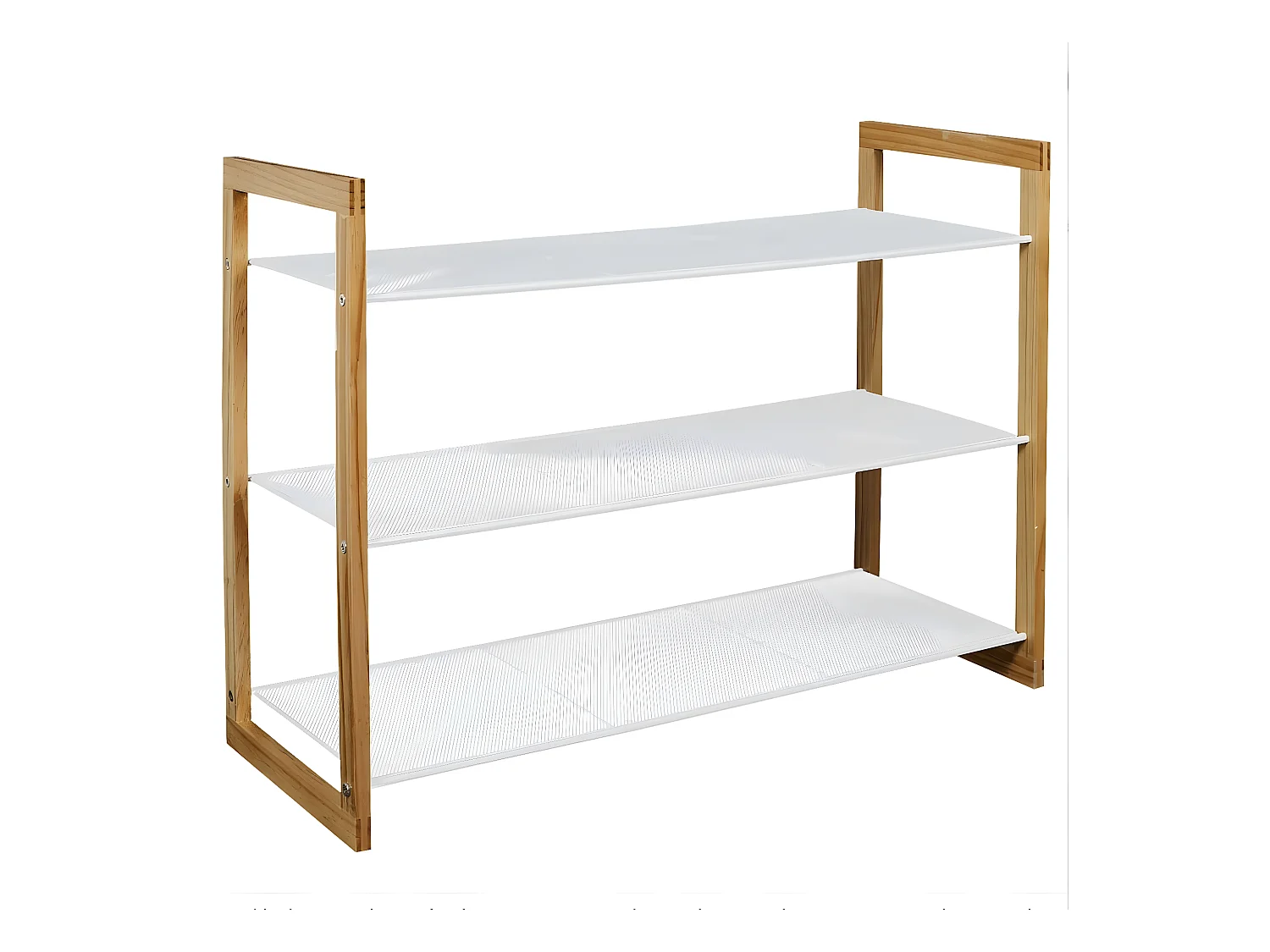 Meuble à chaussures 3 étagères 12 paires de chaussures - L74 cm City