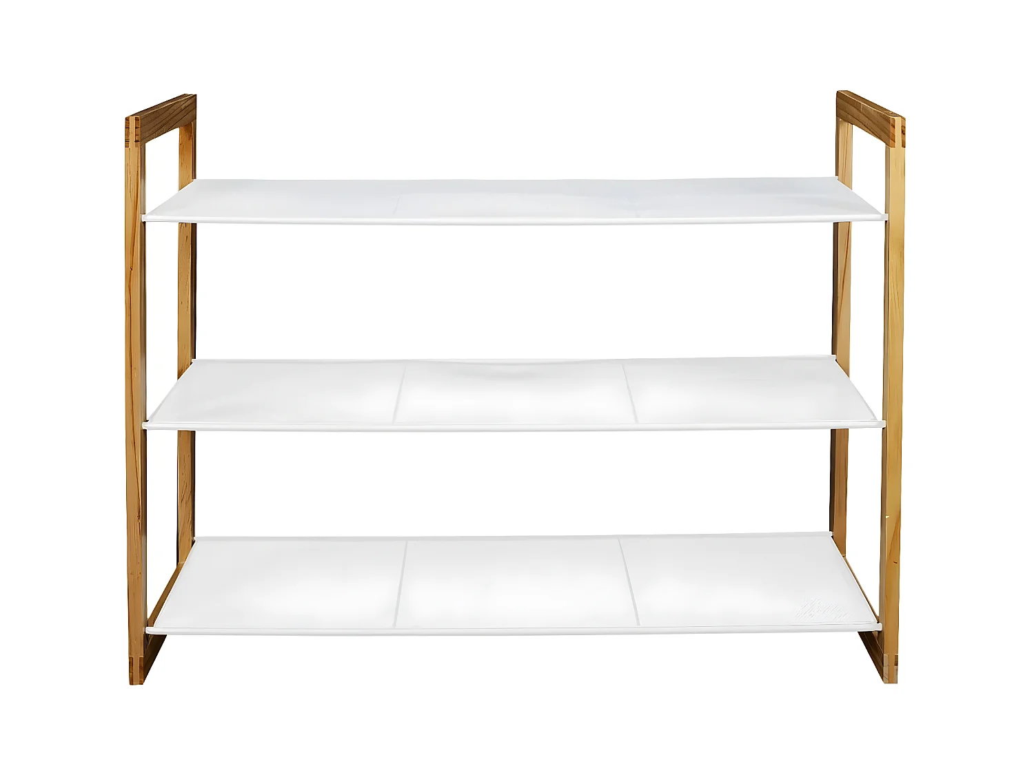 Meuble à chaussures 3 étagères 12 paires de chaussures - L74 cm City