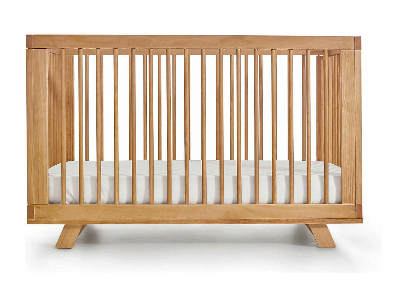 Lit évolutif bébé Montessori 70x140 cm bois massif bois naturel KYOTO