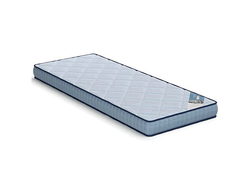 Matelas en mousse éco-responsable 80x200 cm mousse bleu ELO