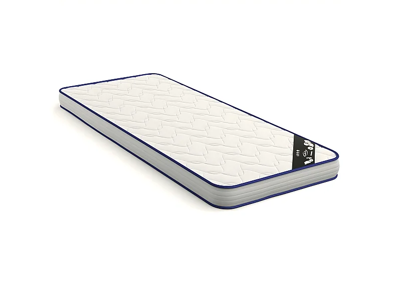 Matelas en mousse 80x200 cm mousse blanc OANA