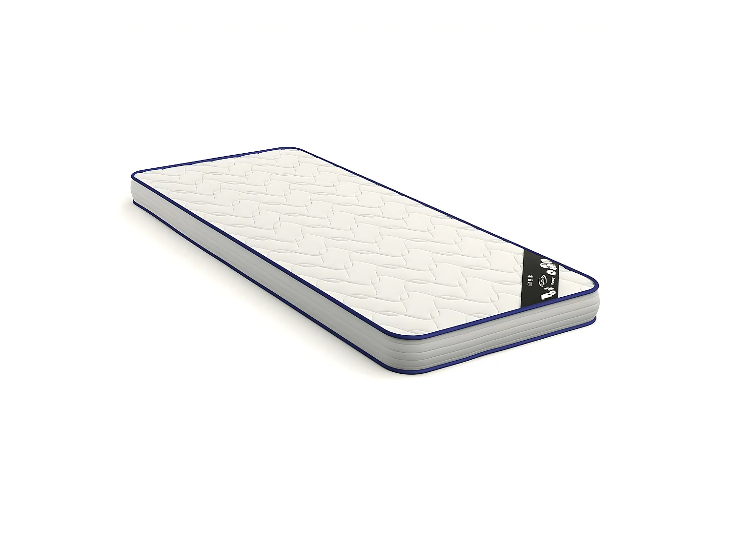 Matelas en mousse 80x200 cm mousse blanc OANA