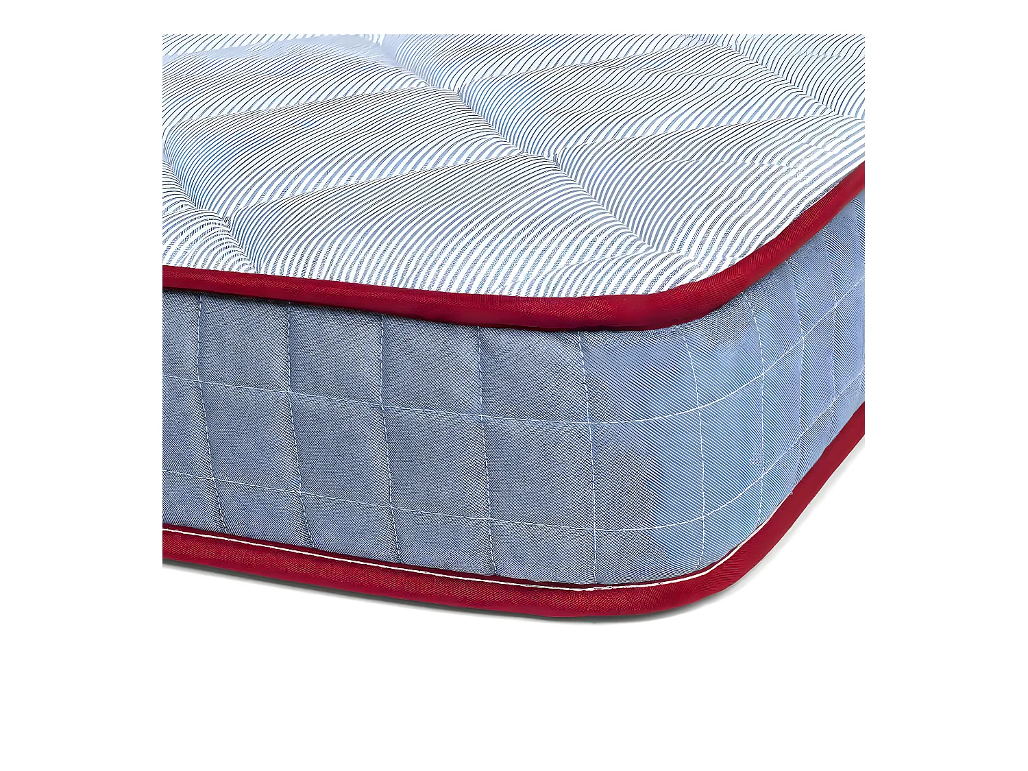 Matelas en mousse éco-responsable 90x190 cm mousse bleu ELO