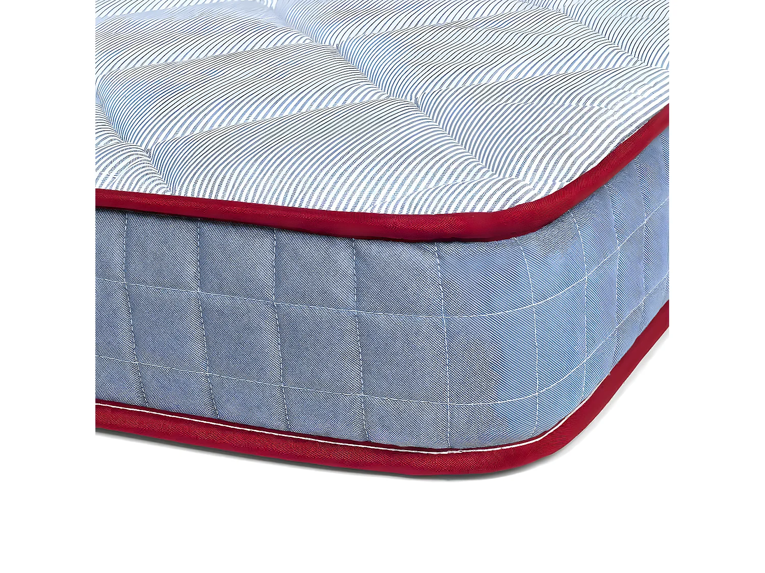 Matelas en mousse éco-responsable 90x190 cm mousse bleu ELO