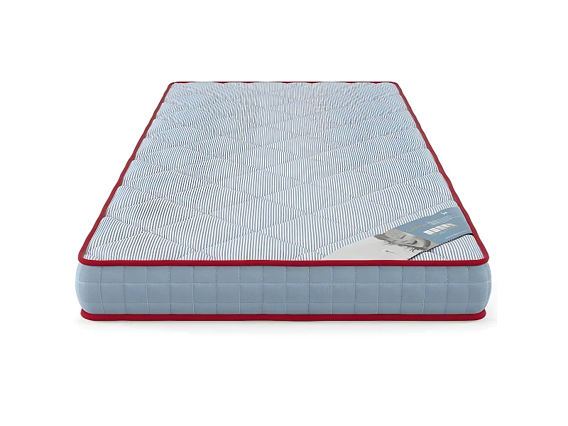 Matelas en mousse éco-responsable 90x190 cm mousse bleu ELO