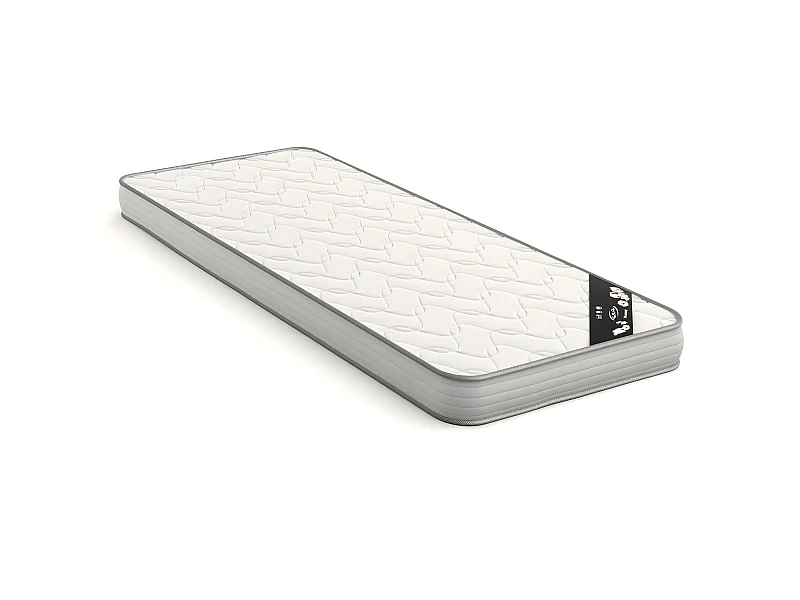 Matelas en mousse 70x190 cm mousse blanc OANA