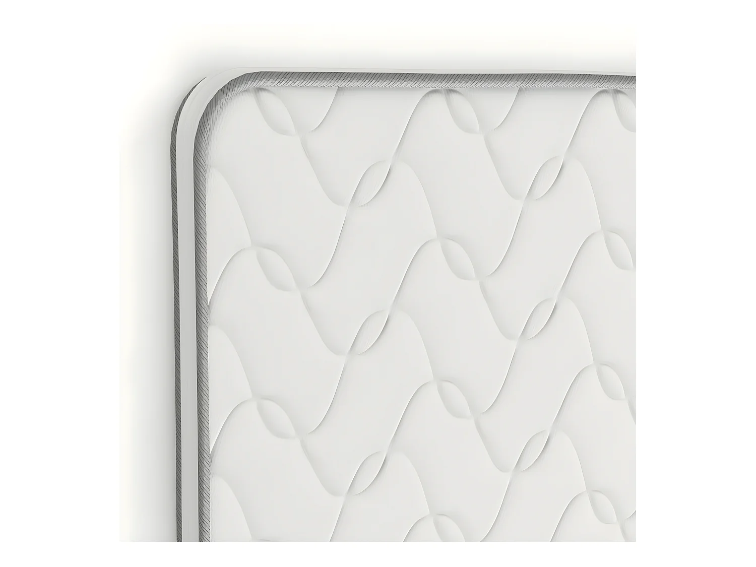 Matelas en mousse 70x190 cm mousse blanc OANA