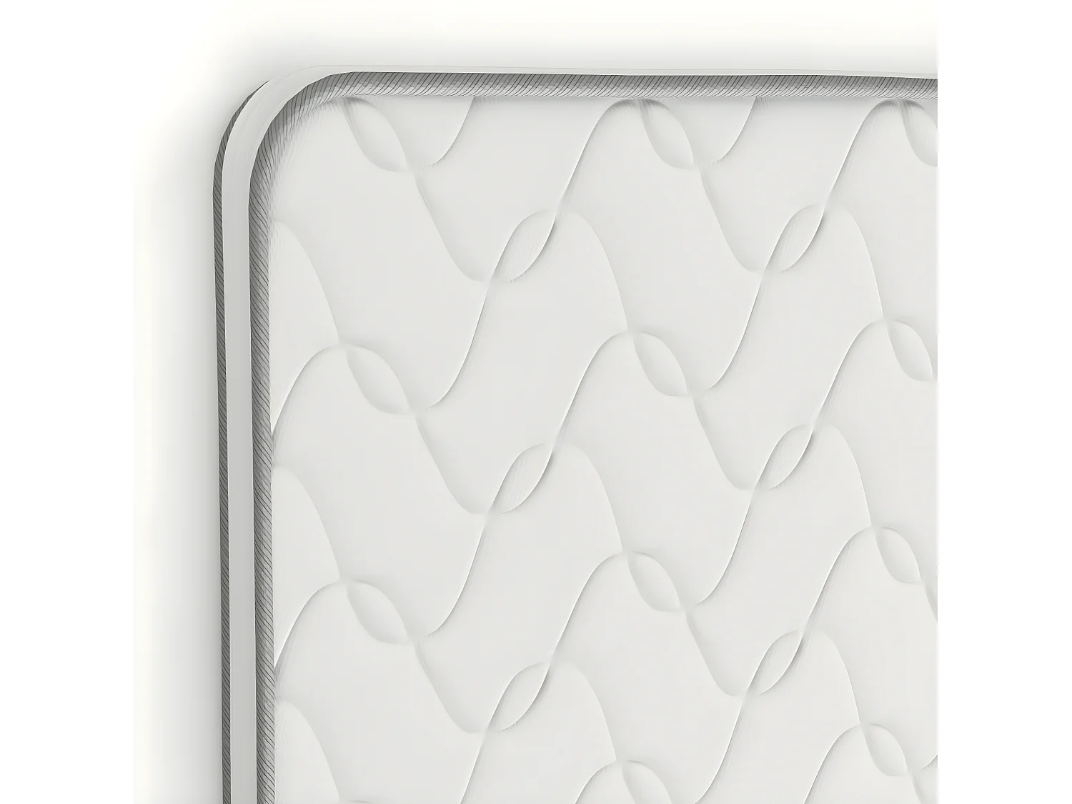 Matelas en mousse 70x190 cm mousse blanc OANA