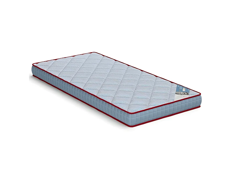 Matelas en mousse éco-responsable 80x190 cm mousse bleu ELO
