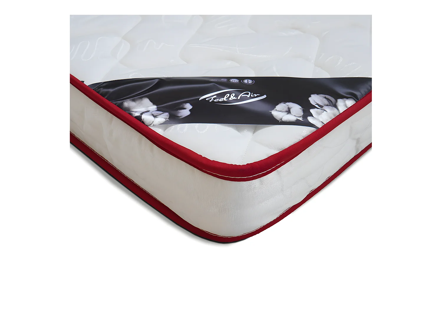 Matelas en mousse 80x190 cm mousse blanc OANA