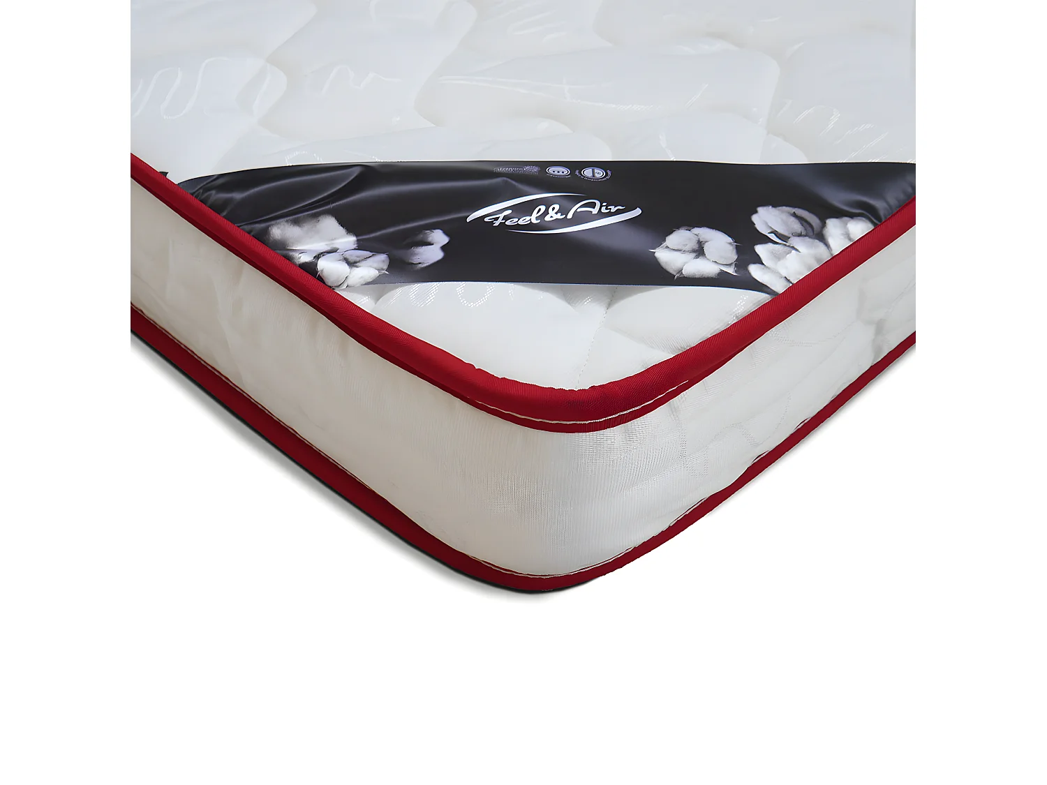 Matelas en mousse 80x190 cm mousse blanc OANA