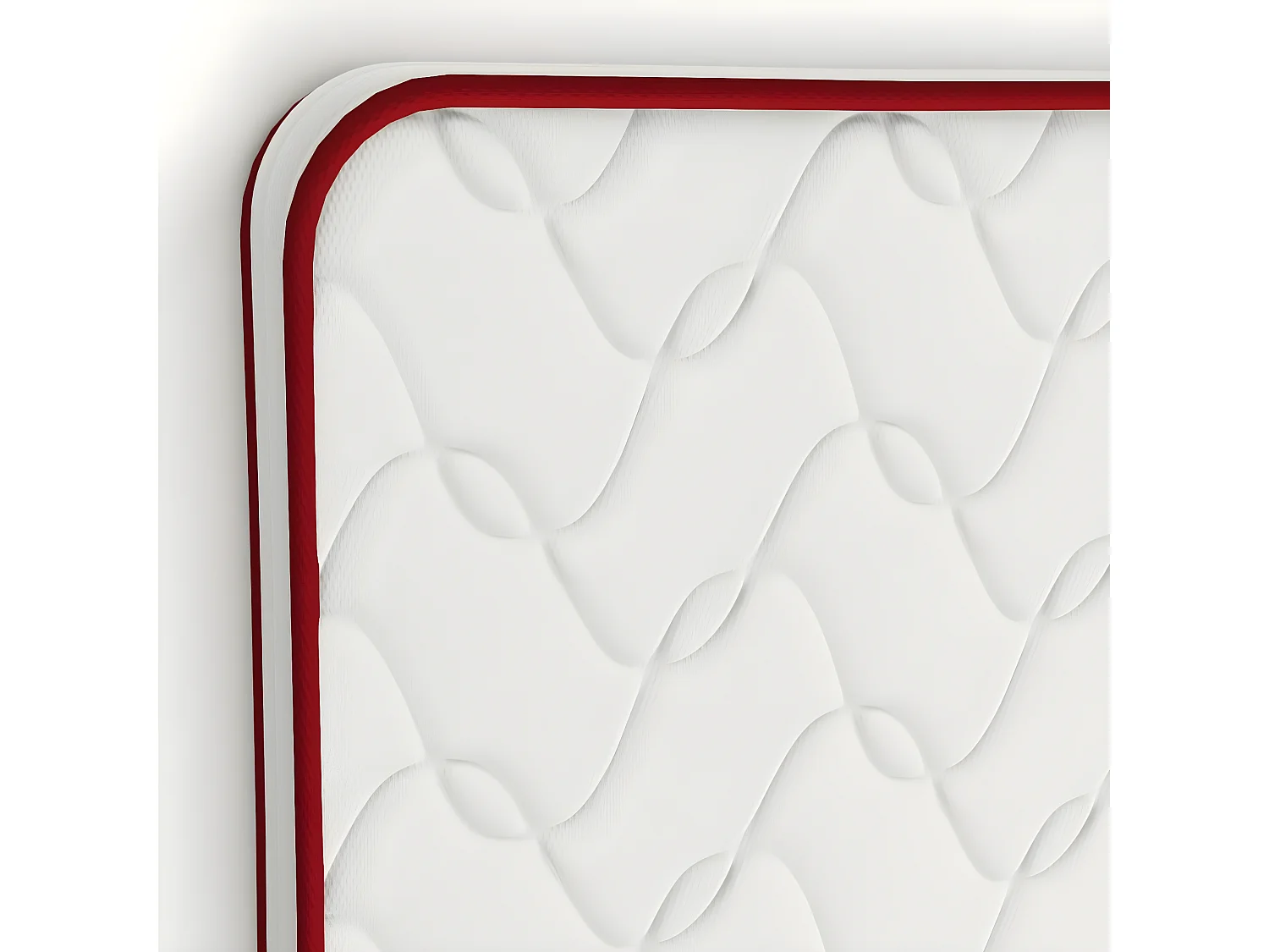 Matelas en mousse 80x190 cm mousse blanc OANA