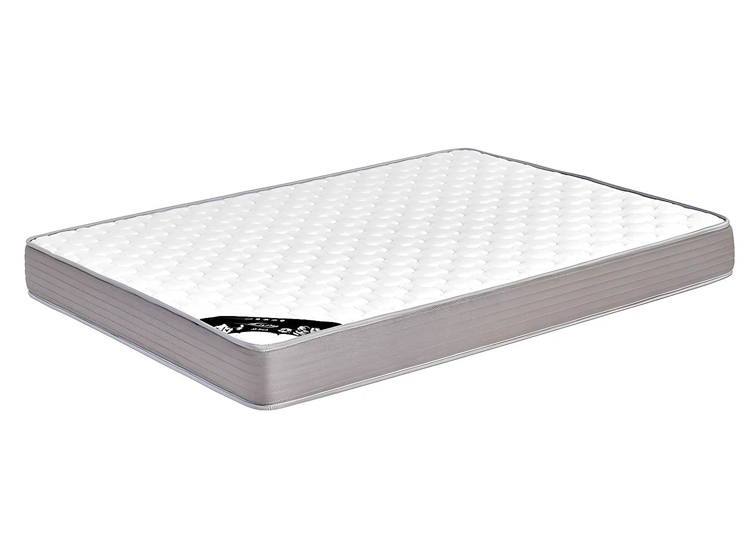 Matelas en mousse 80x190 cm mousse blanc AIATA 3D