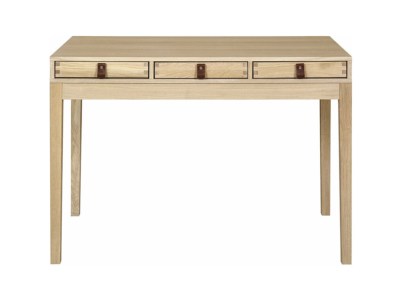 Bureau  bois massif bois naturel TIMA