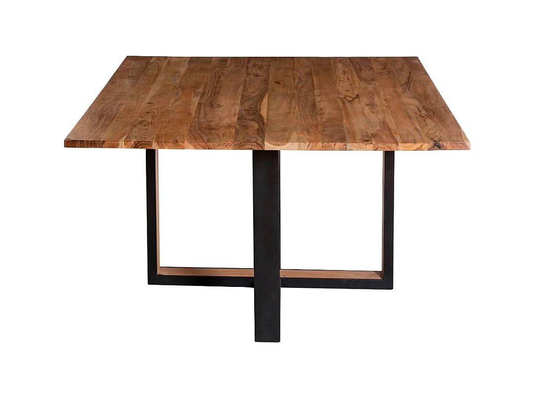 Table à manger en bois d'acacia Laurie