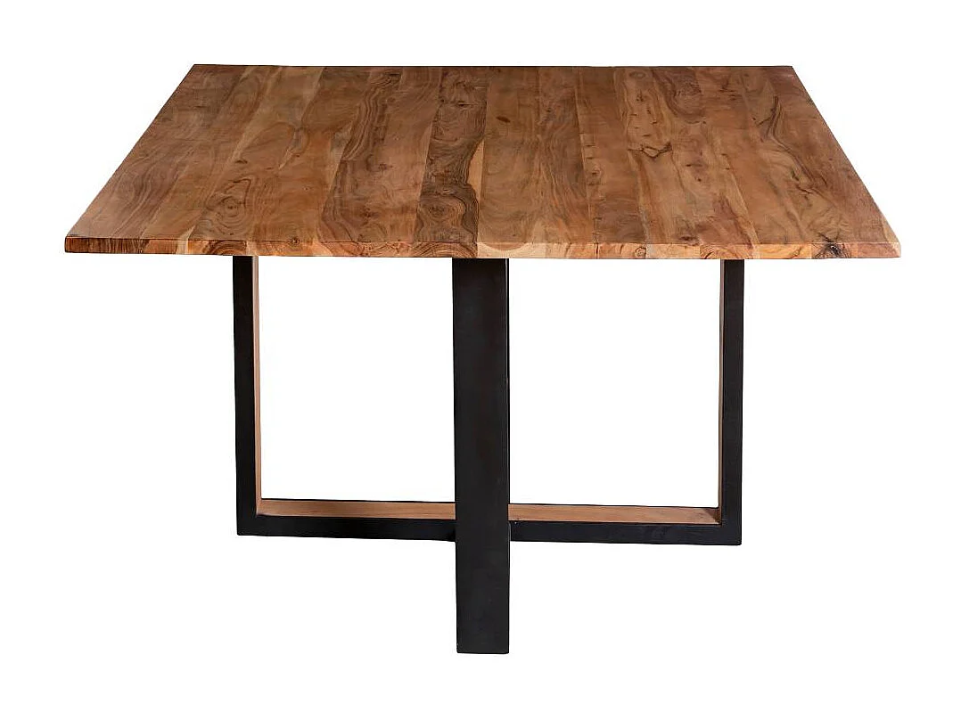Table à manger en bois d'acacia Laurie
