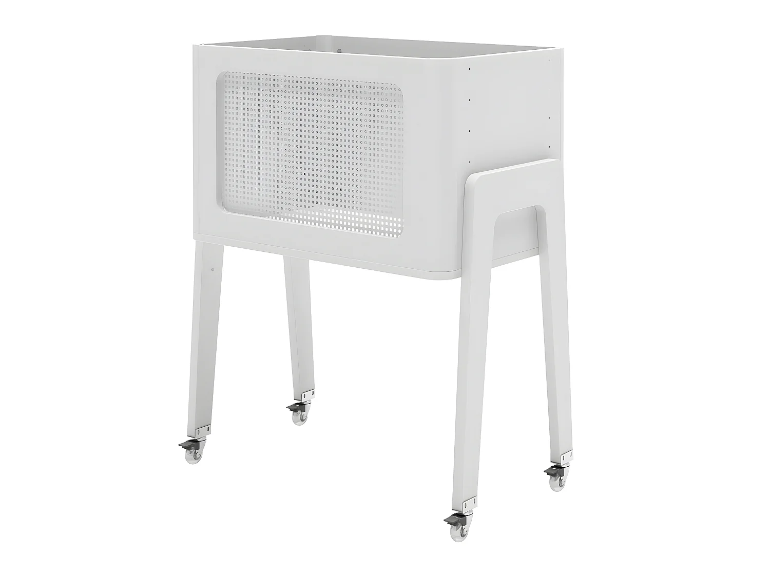 Berceau modulable 40x70 cm bois massif blanc ANDRÉA