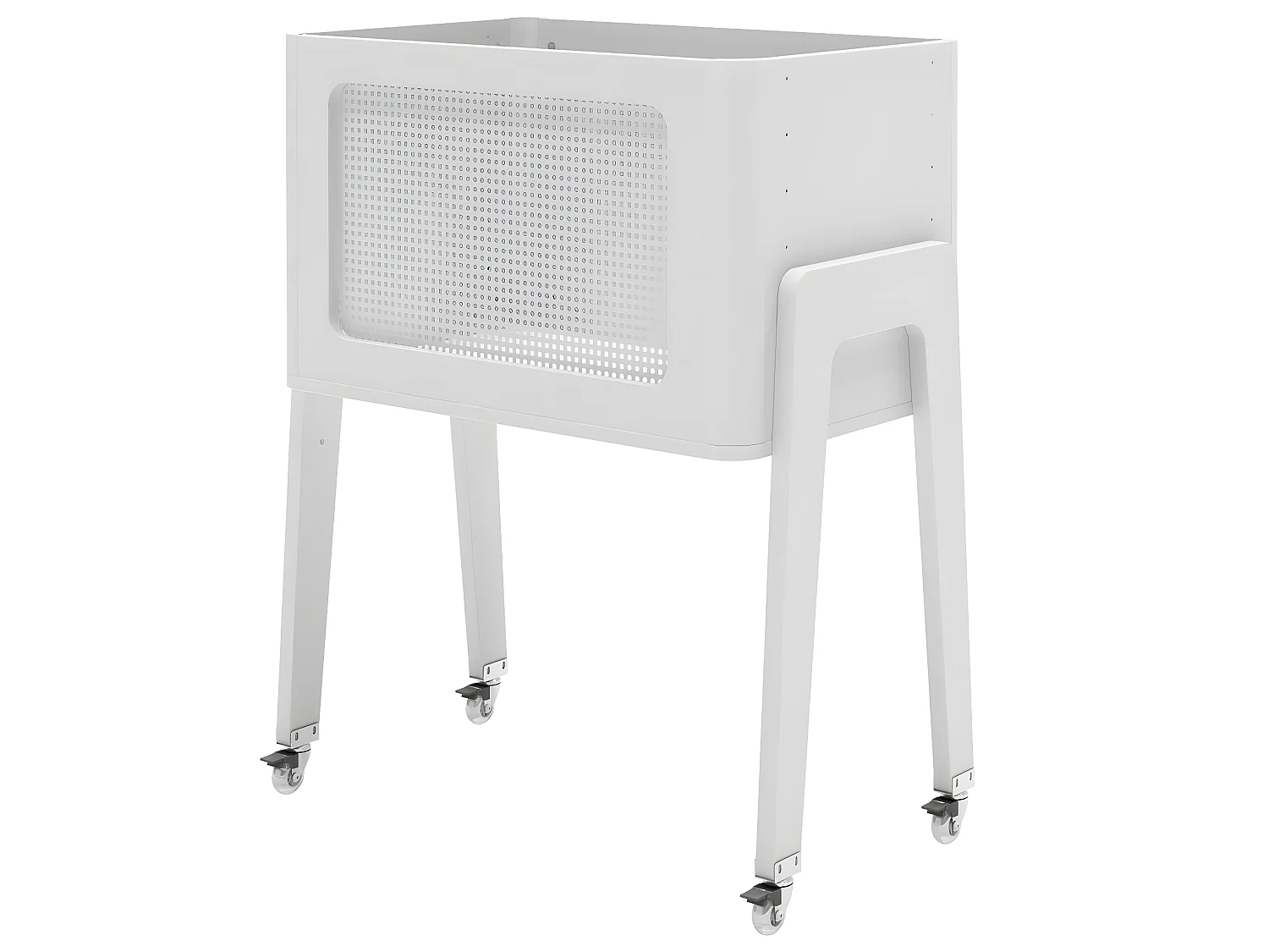 Berceau modulable 40x70 cm bois massif blanc ANDRÉA