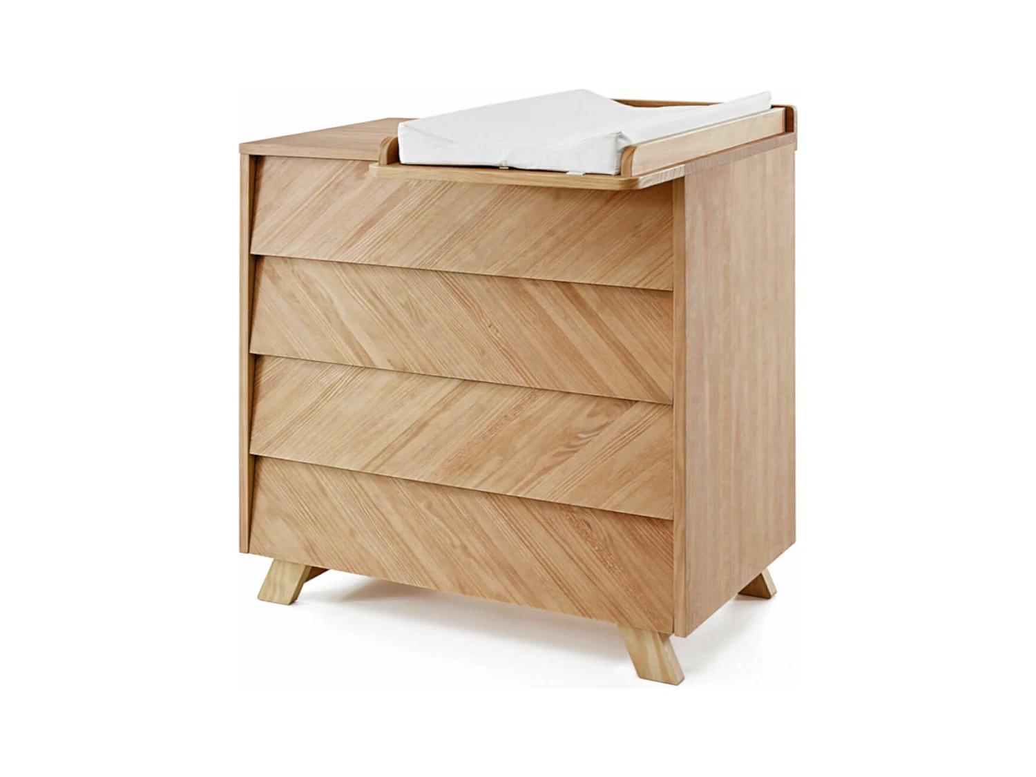 Chambre complète bébé 70x140 cm bois massif bois naturel KYOTO