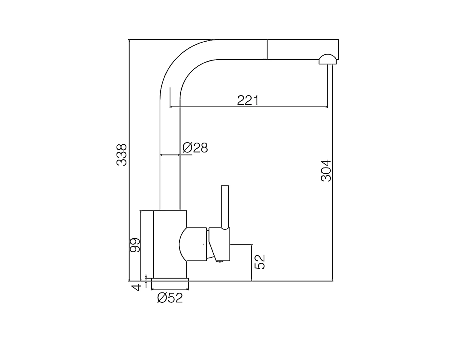Mitigeur Évier Cuisine avec douchette extractible acier inoxydable - Design moderne – MALTA IMEX