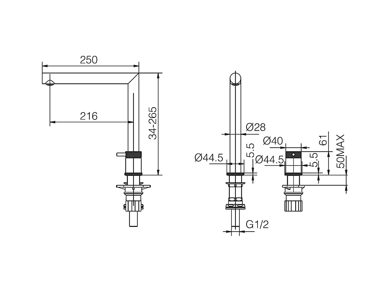 Mitigeur Évier Cuisine rétractable noir mat – Design moderne et Économie d’eau - ITACA IMEX