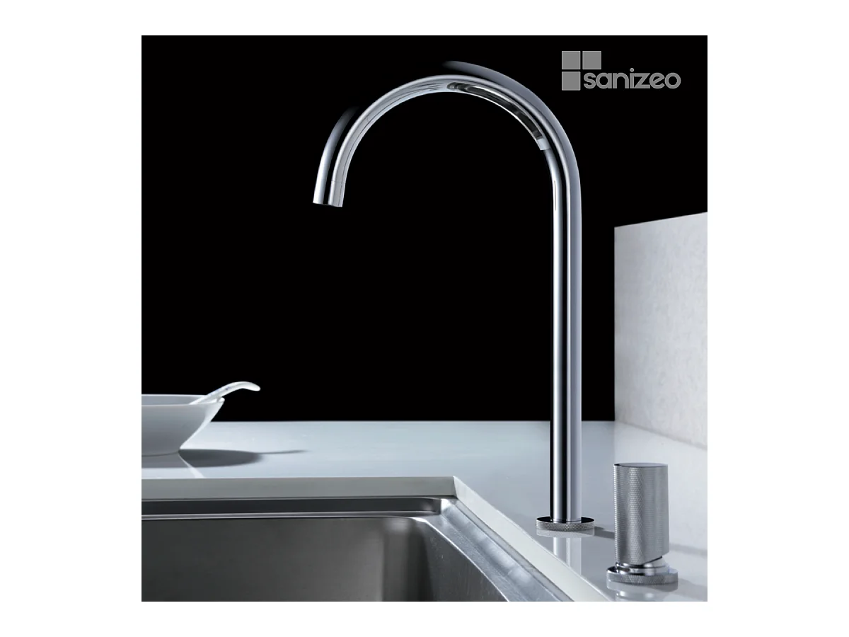 Mitigeur Évier Cuisine chromé - Design moderne – MANACOR IMEX