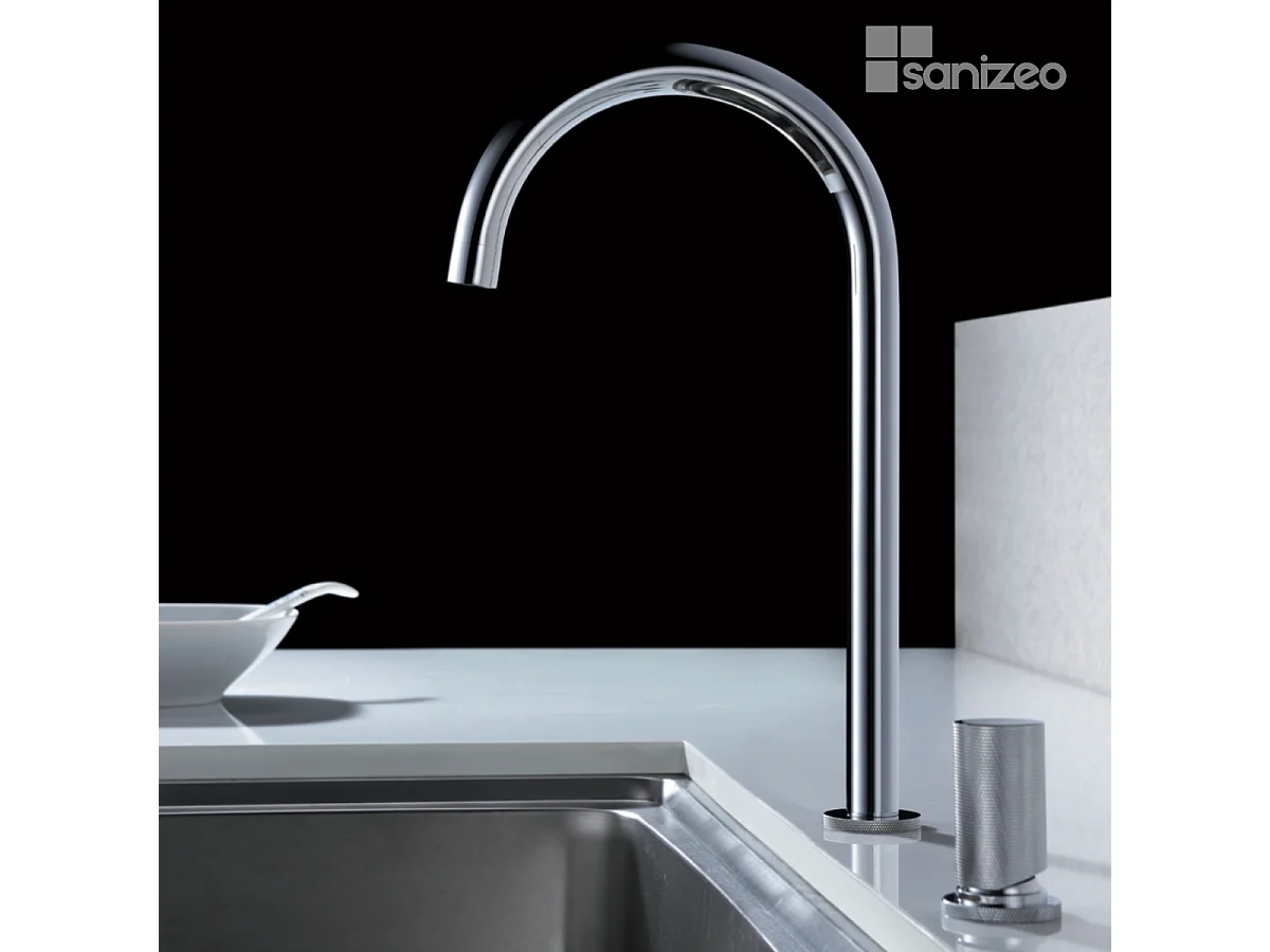 Mitigeur Évier Cuisine chromé - Design moderne – MANACOR IMEX