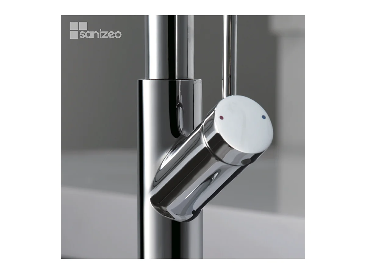 Mitigeur Évier Cuisine avec douchette extractible chromé - Design moderne – SENA IMEX