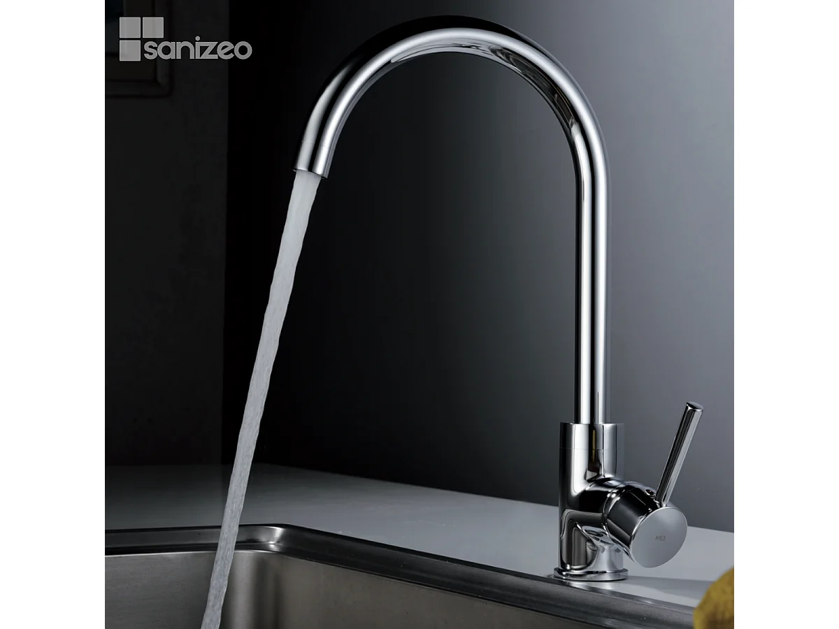 Mitigeur Évier Cuisine chromé - Design moderne – LYON IMEX