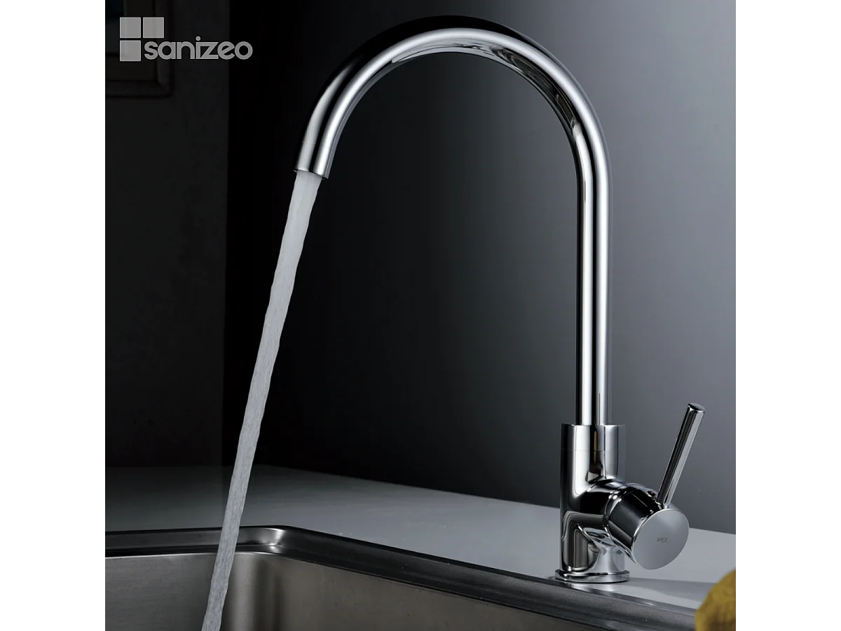 Mitigeur Évier Cuisine chromé - Design moderne – LYON IMEX