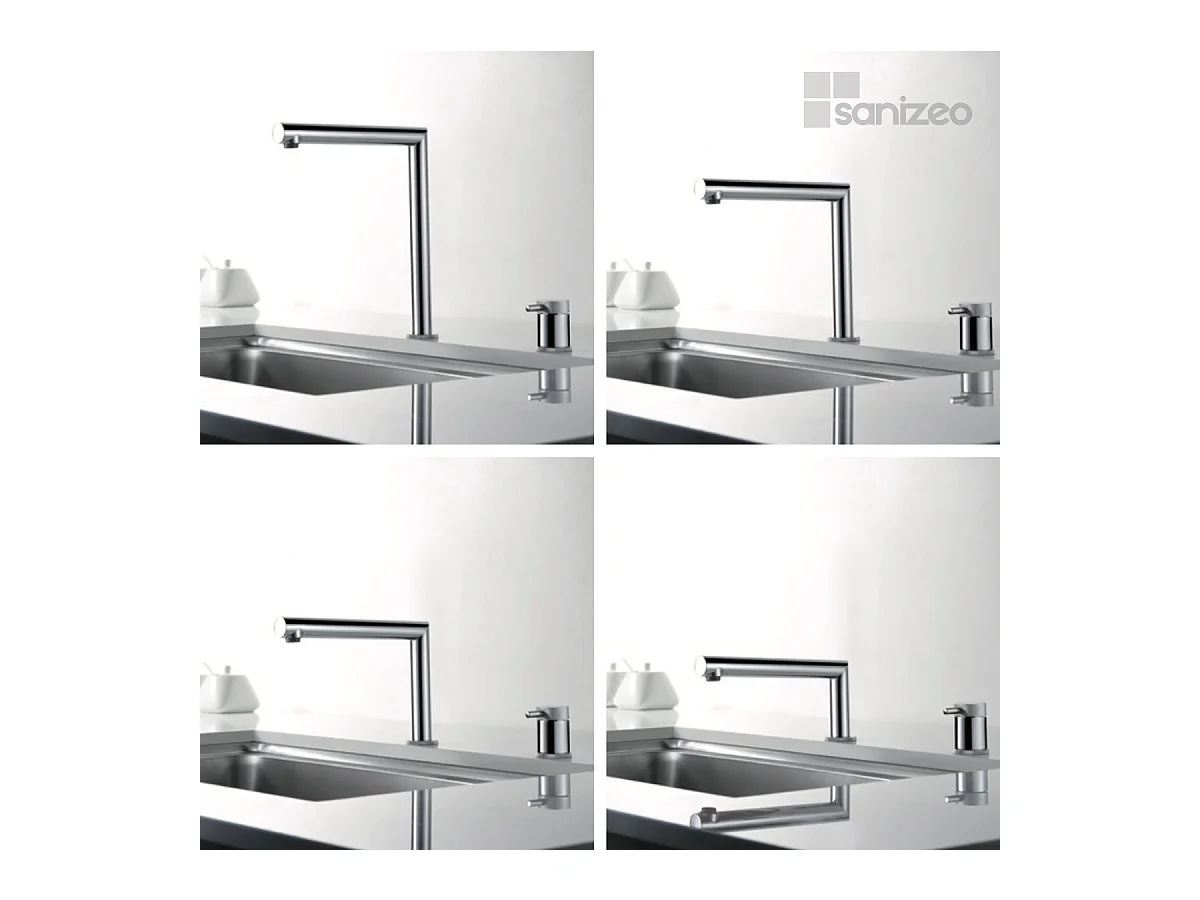 Mitigeur Évier Cuisine rétractable chromé – Design moderne et Économie d’eau - ITACA IMEX