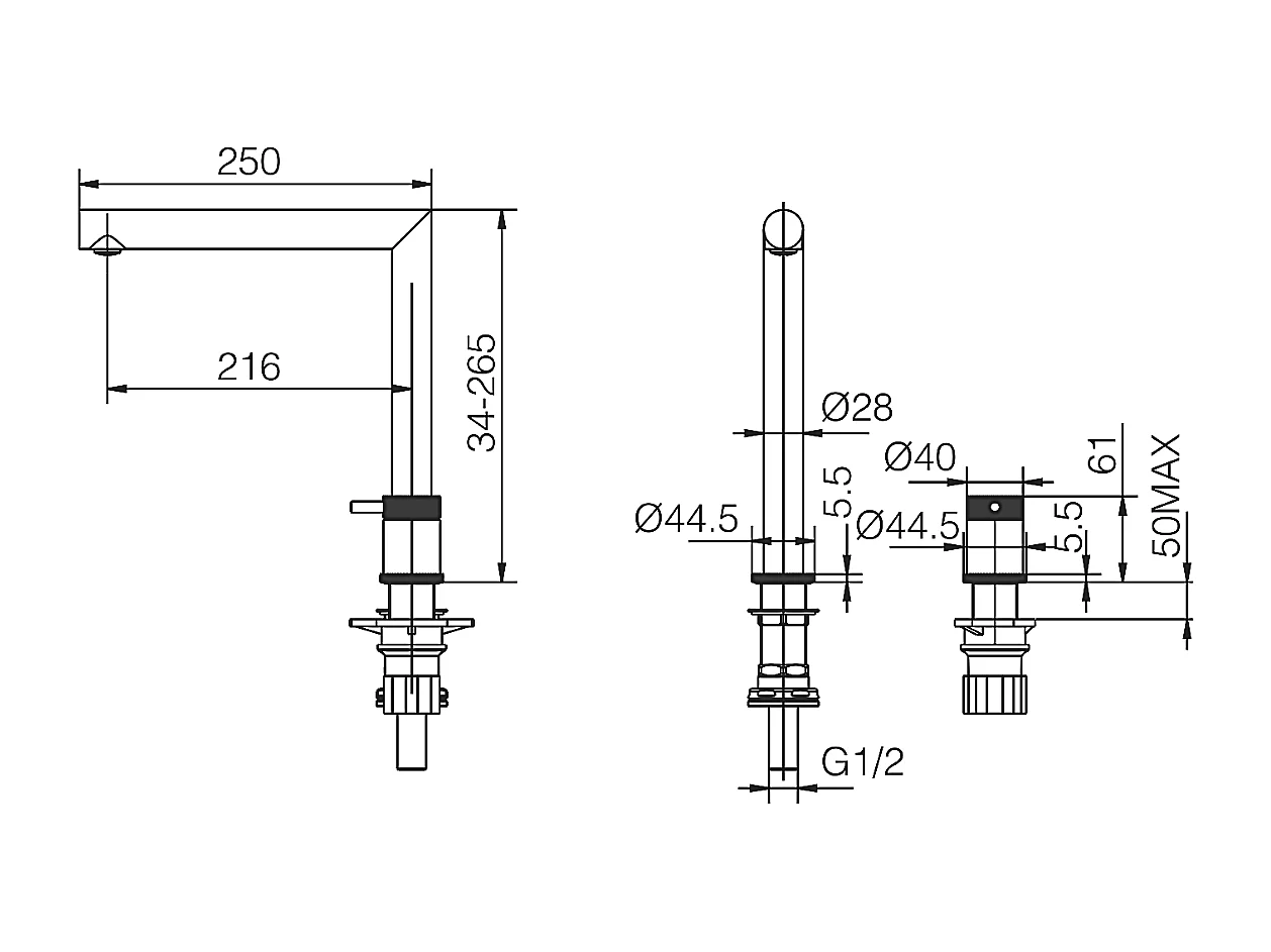 Mitigeur Évier Cuisine rétractable chromé – Design moderne et Économie d’eau - ITACA IMEX