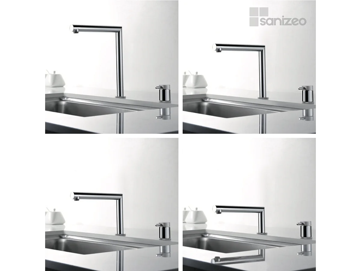 Mitigeur Évier Cuisine rétractable chromé – Design moderne et Économie d’eau - ITACA IMEX