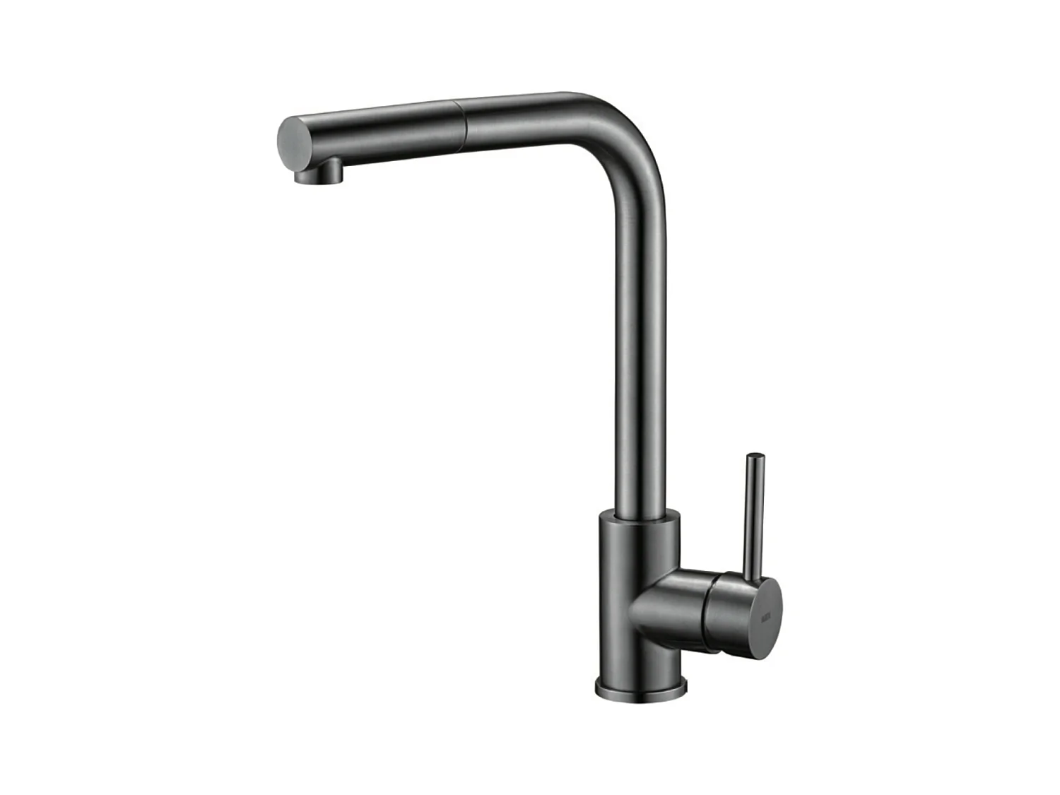 Mitigeur Évier Cuisine avec douchette extractible noir métal - Design moderne – MALTA IMEX