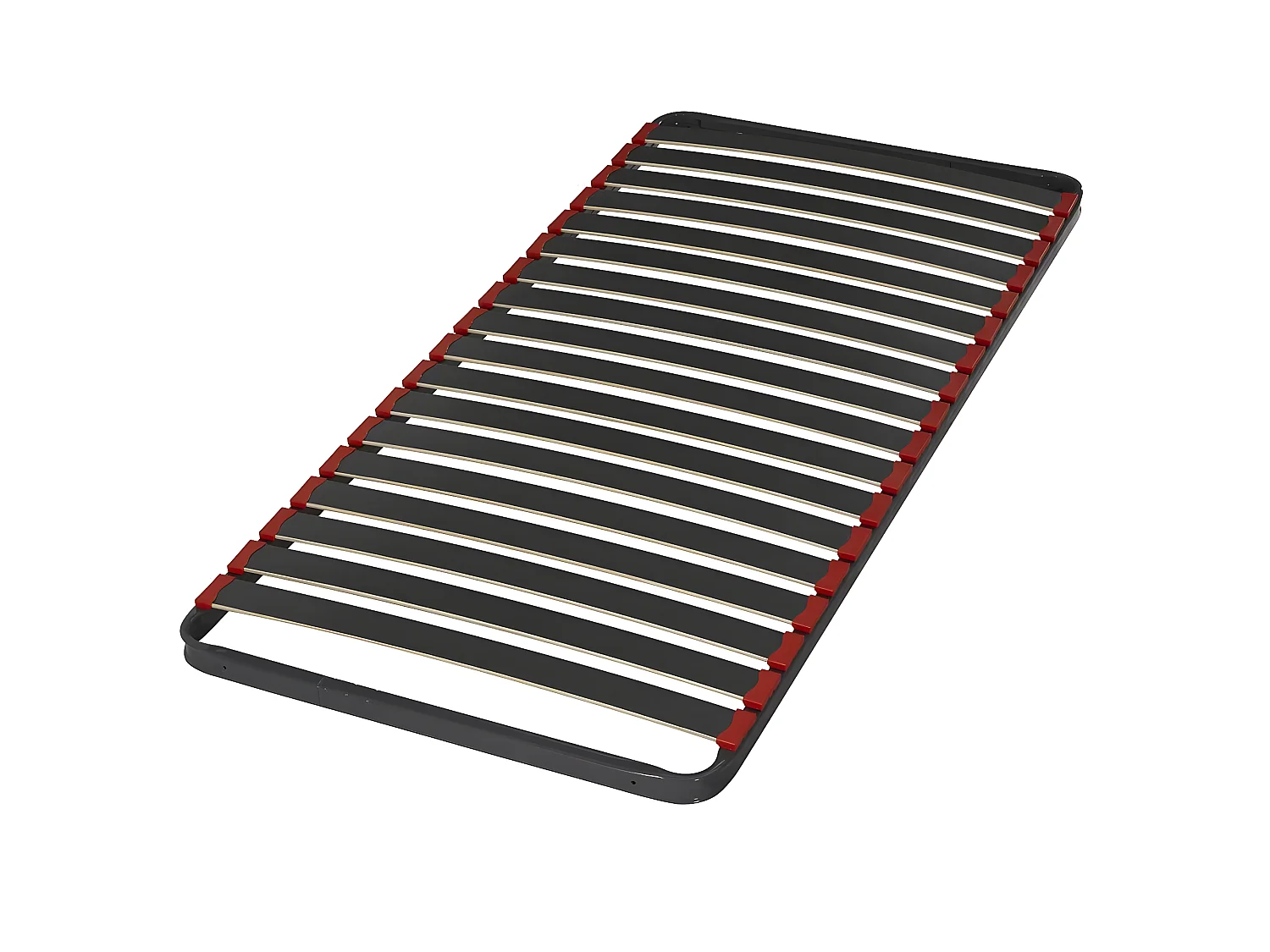 Sommier 90x190 cm metal noir CLAVA