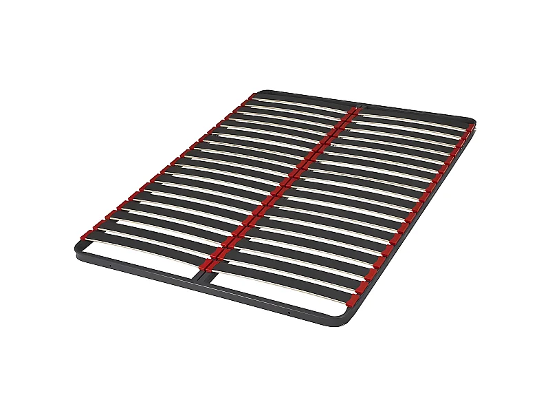 Sommier 120x190 cm metal noir CLAVA
