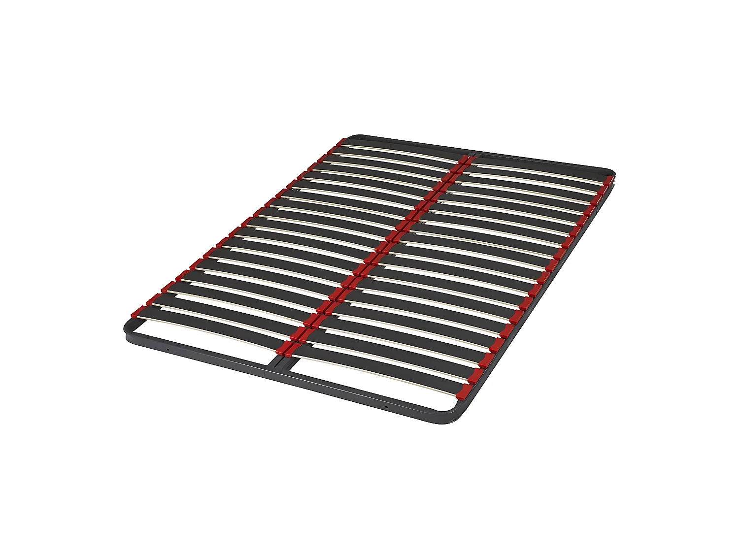 Sommier 120x190 cm metal noir CLAVA