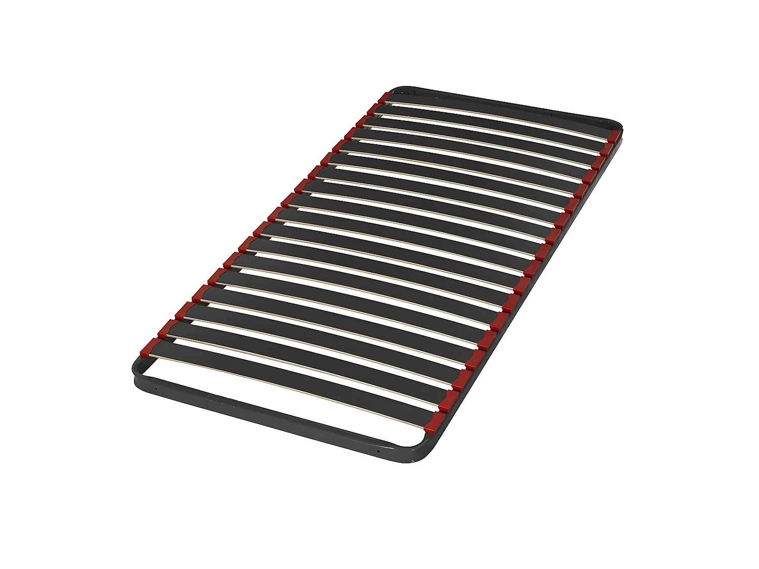 Sommier 90x200 cm metal noir CLAVA