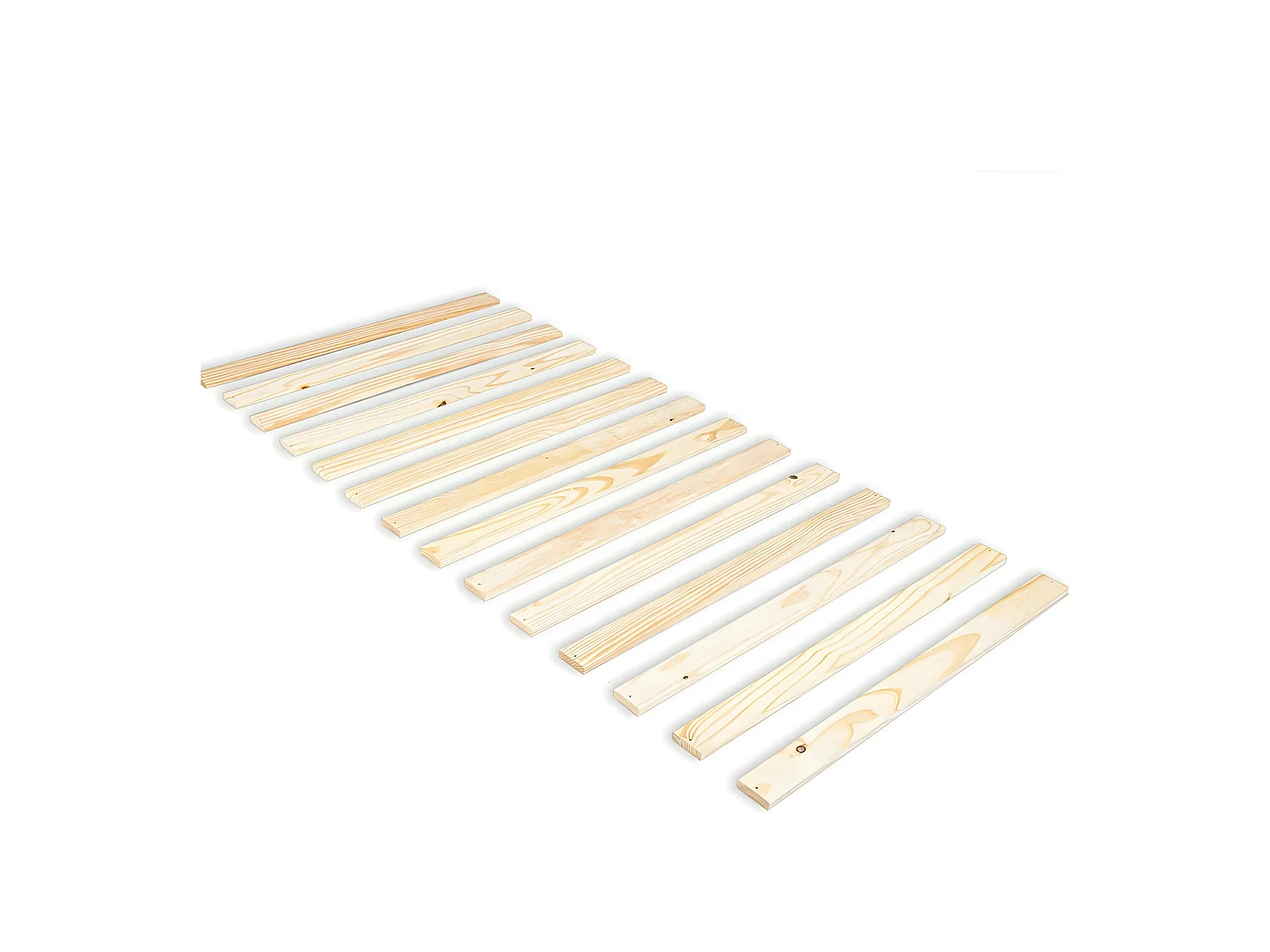 Sommier fagot 90x190 cm bois massif bois naturel MORO