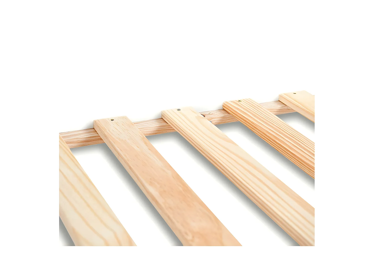 Sommier fagot 90x190 cm bois massif bois naturel MORO