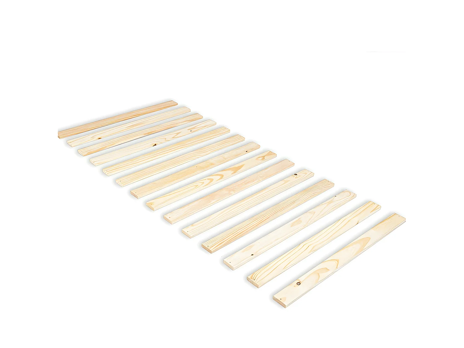 Sommier fagot 90x190 cm bois massif bois naturel MORO