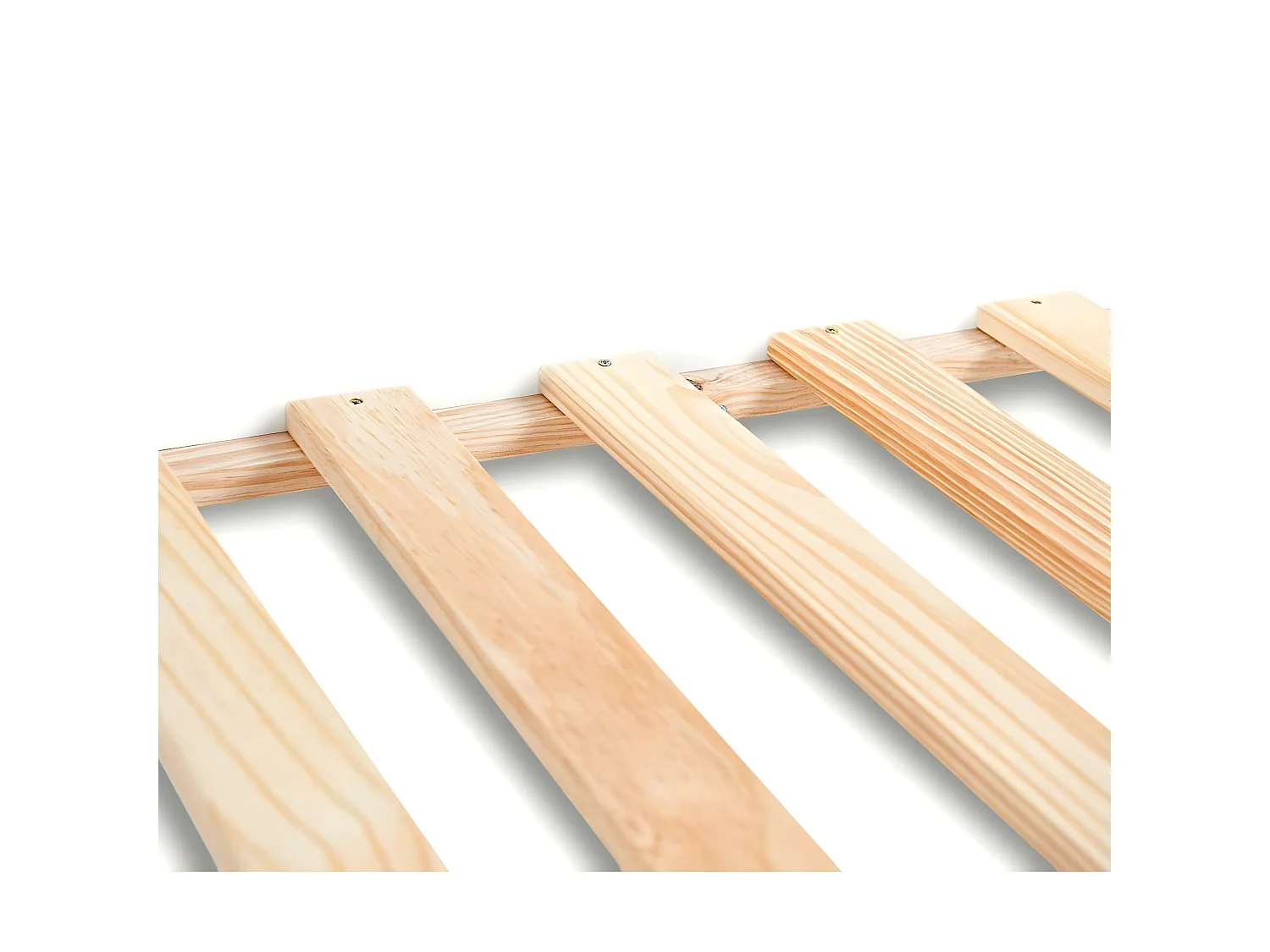 Sommier fagot 90x190 cm bois massif bois naturel MORO