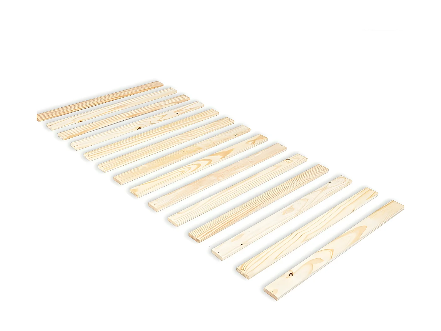 Pack lit avec matelas Clovis   Blanc 90x200 cm