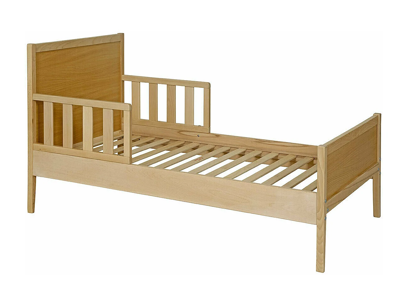 Lit enfant 70x140 cm bois massif bois TINA