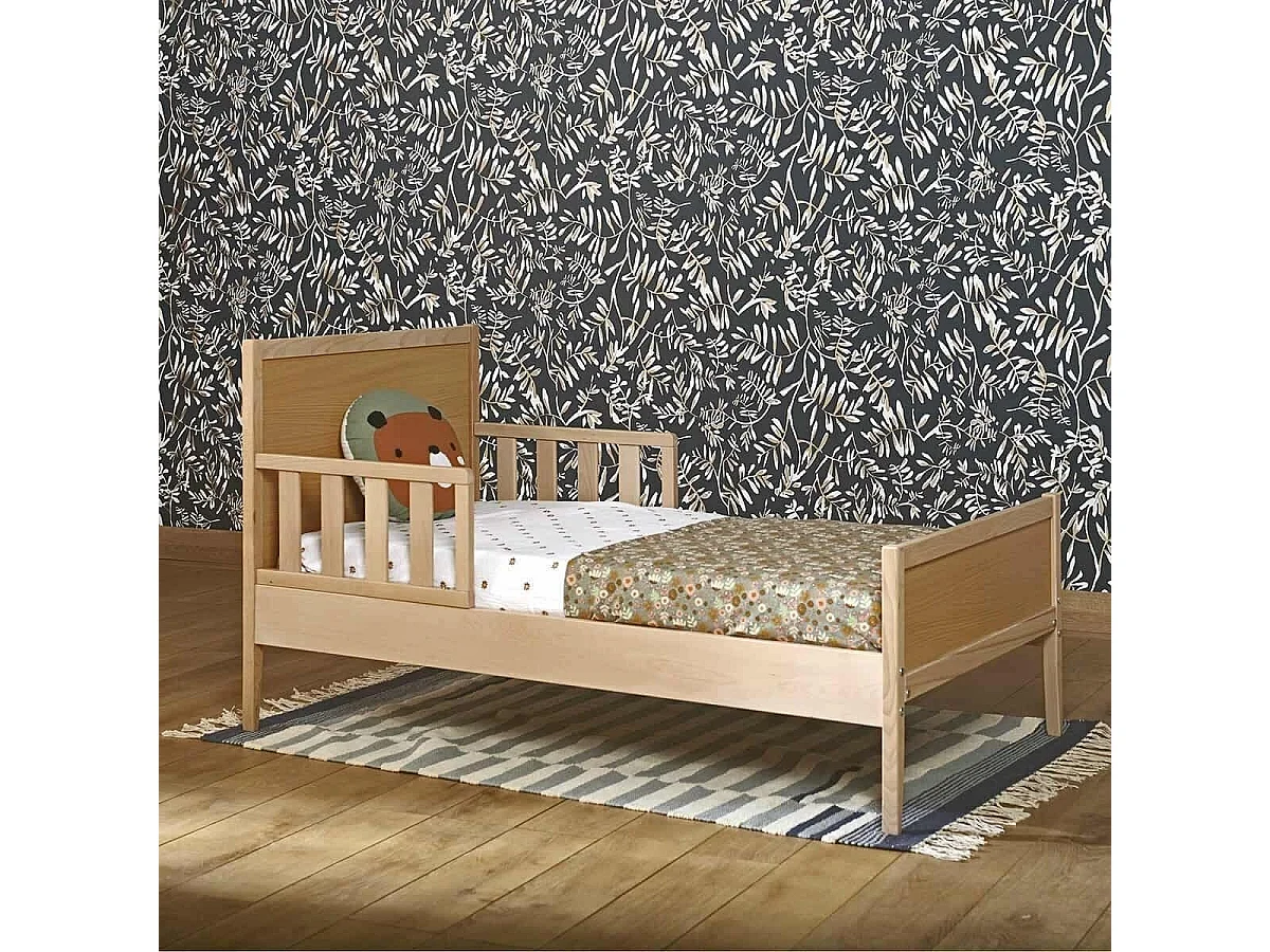 Lit enfant 70x140 cm bois massif bois TINA