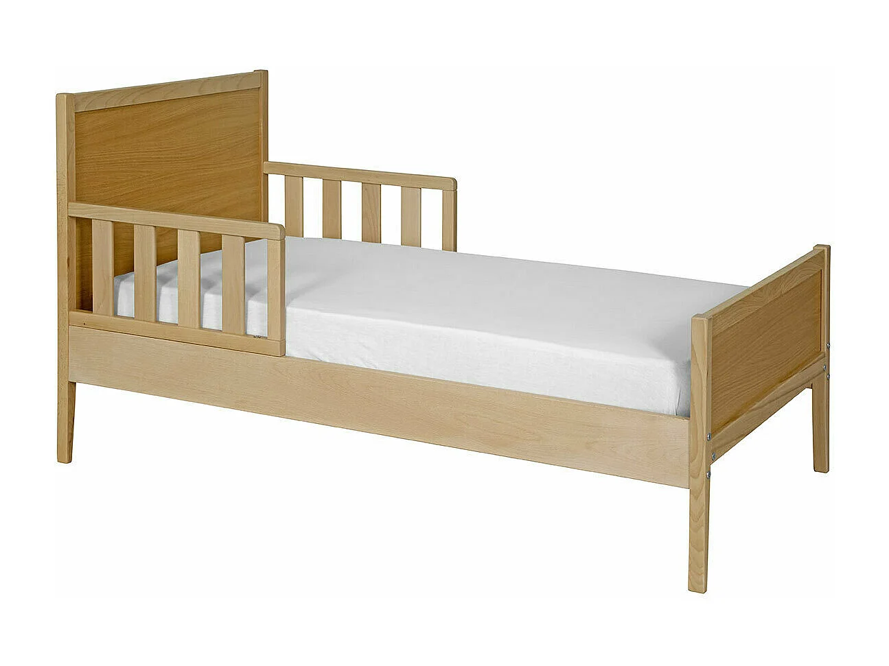 Lit enfant 70x140 cm bois massif bois TINA