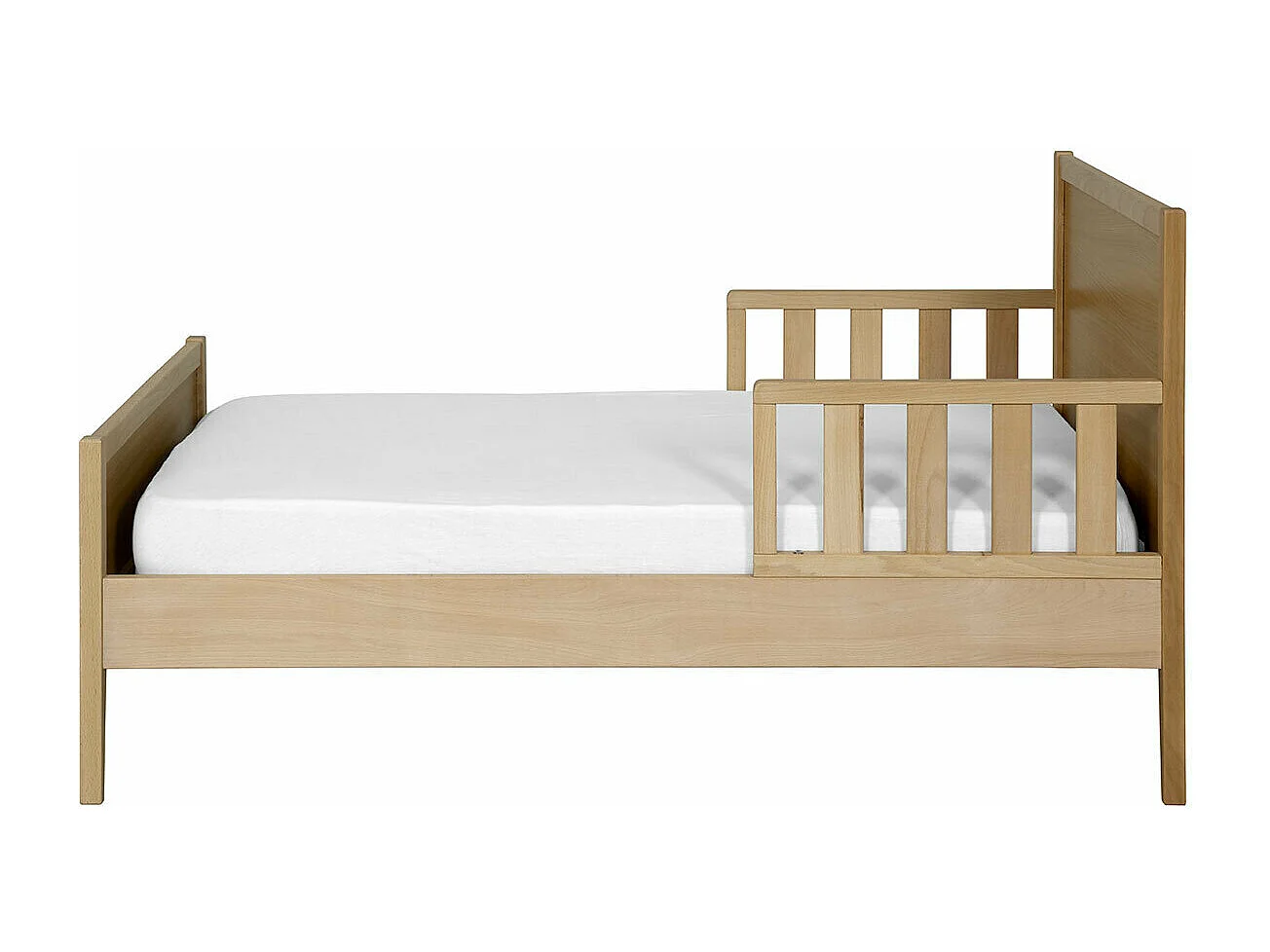 Lit enfant 70x140 cm bois massif bois TINA