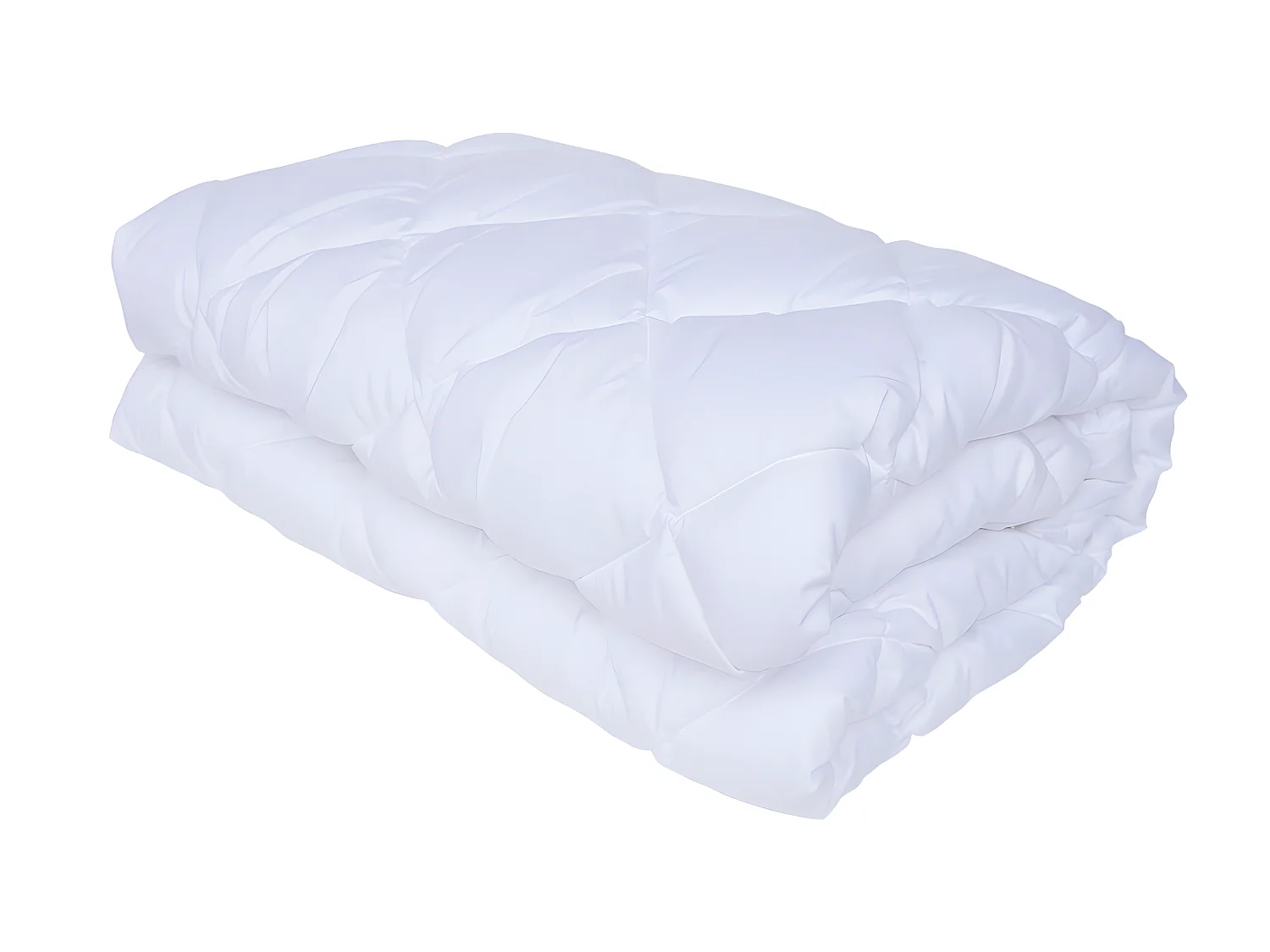 Couette 260x240 cm polycoton blanc NOCHE