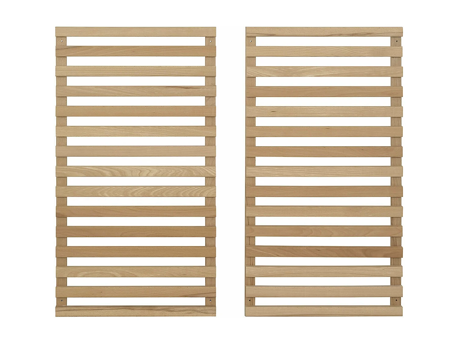 Tête de lit 270 cm bois massif bois naturel TAO